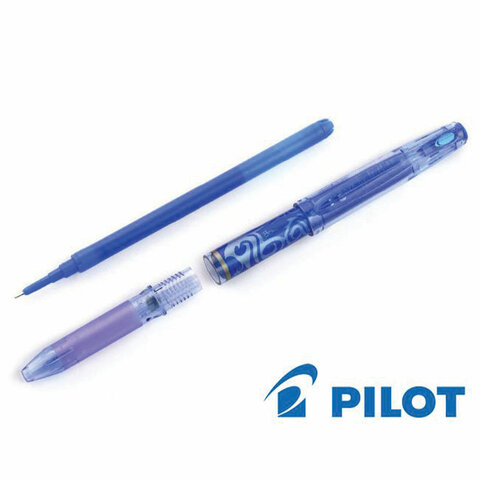 Ручка стираемая гелевая PILOT "Frixion Point", СИНЯЯ, игольчатый узел 0,5 мм, линия письма 0,25 мм