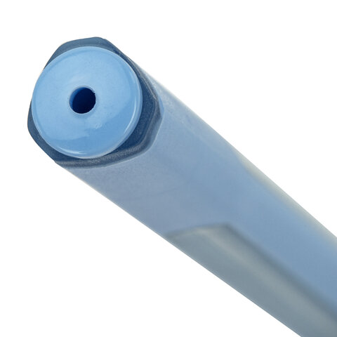Ручка шариковая масляная BRAUBERG "Extra Glide Soft Pastel", СИНЯЯ, узел 0,7 мм, линия письма 0,35 м