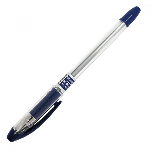 Ручка шариковая " Piano " Maxriter синяя 0,5мм резиновый держатель, чернила на масляной основе