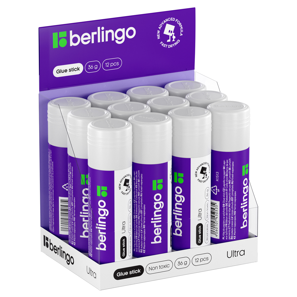 Клей-карандаш 36г Berlingo "Ultra"