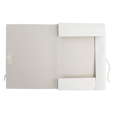 Папка для бумаг с завязками картонная STAFF, гарантированная плотность 310 г/м2, до 200 листов