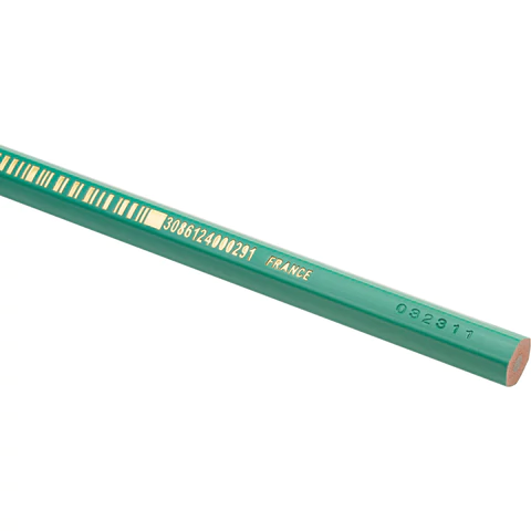 Карандаш чернографитный BIC, 1 шт., "Evolution", HB, корпус зеленый