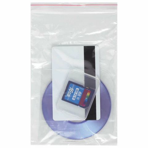 Пакеты с замком ZIP LOCK "зиплок", комплект 100 шт., 100х150 мм, ПВД, толщина 35 микрон, BRAUBERG