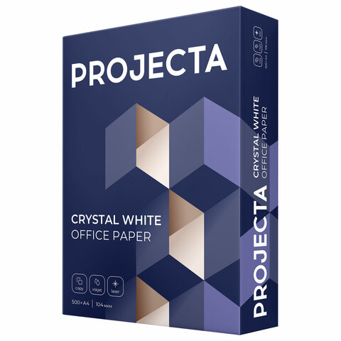 Бумага А4, марка В, PROJECTA SPECIAL, 80 г/м2, 500 л., 162% (CIE)