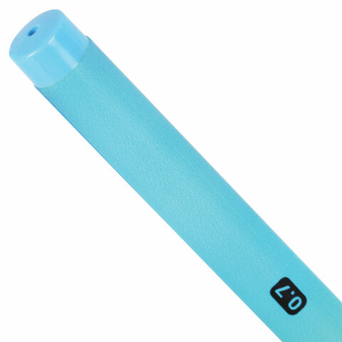 Ручка шариковая BRAUBERG GRADE, СИНЯЯ, корпус soft-touch, пишущий узел 0,7 мм, линия письма 0,35 мм