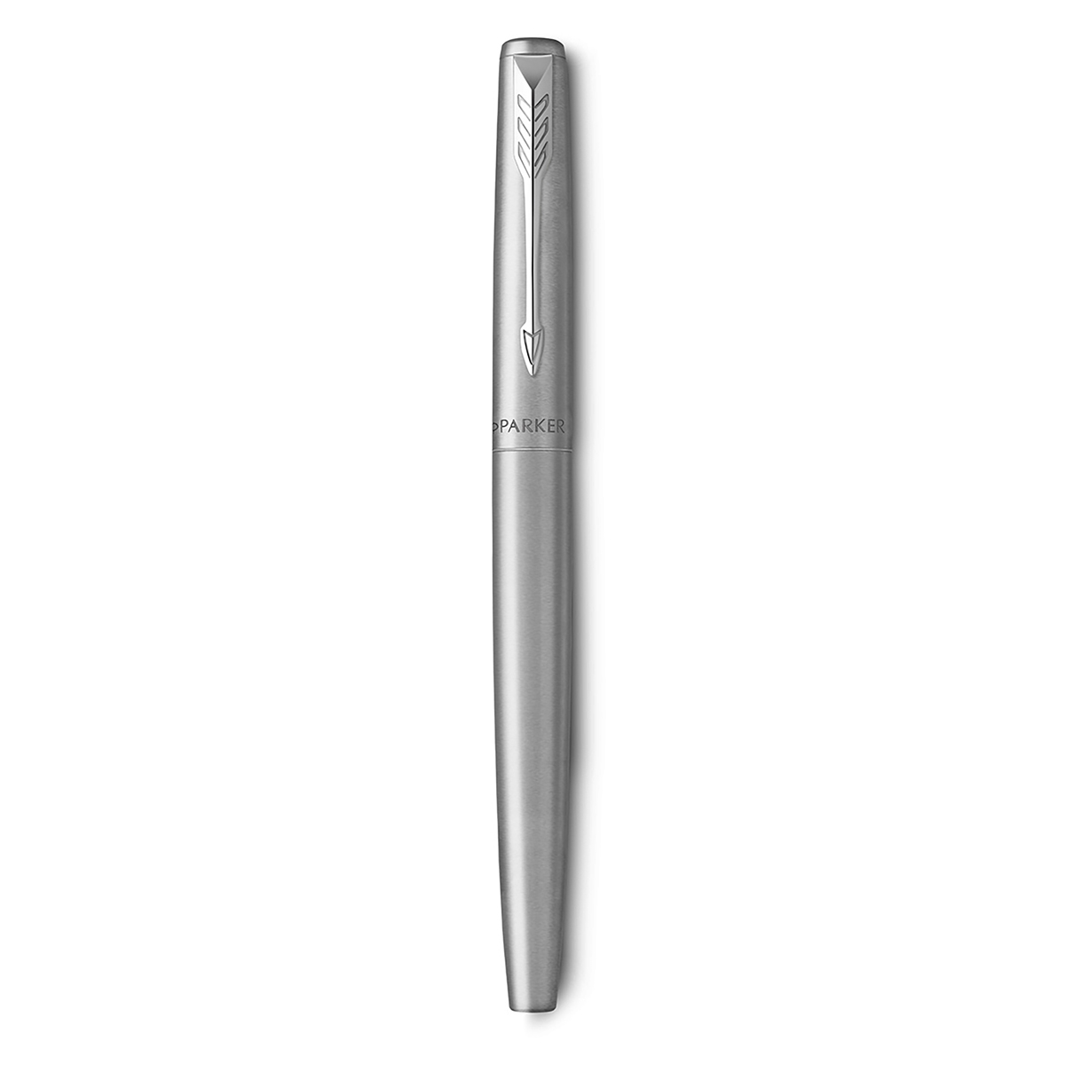 Ручка перьевая Parker "Jotter Stainless Steel CT" 1,0мм, подар. уп.
