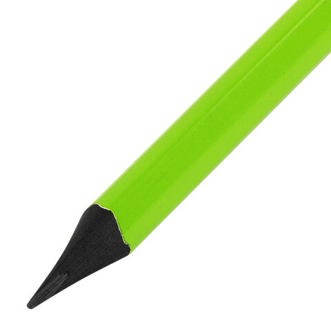 Карандаш чернографитный BRAUBERG "ULTRA COLOR", 1 шт., HB, пластиковый