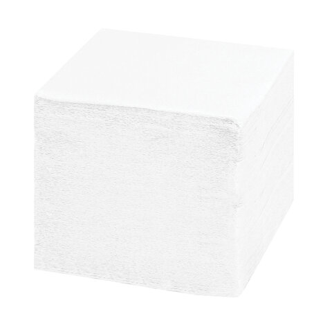 Салфетки бумажные 400 шт., 24х24 см, "Big Pack", белые, 100% целлюлоза, LAIMA