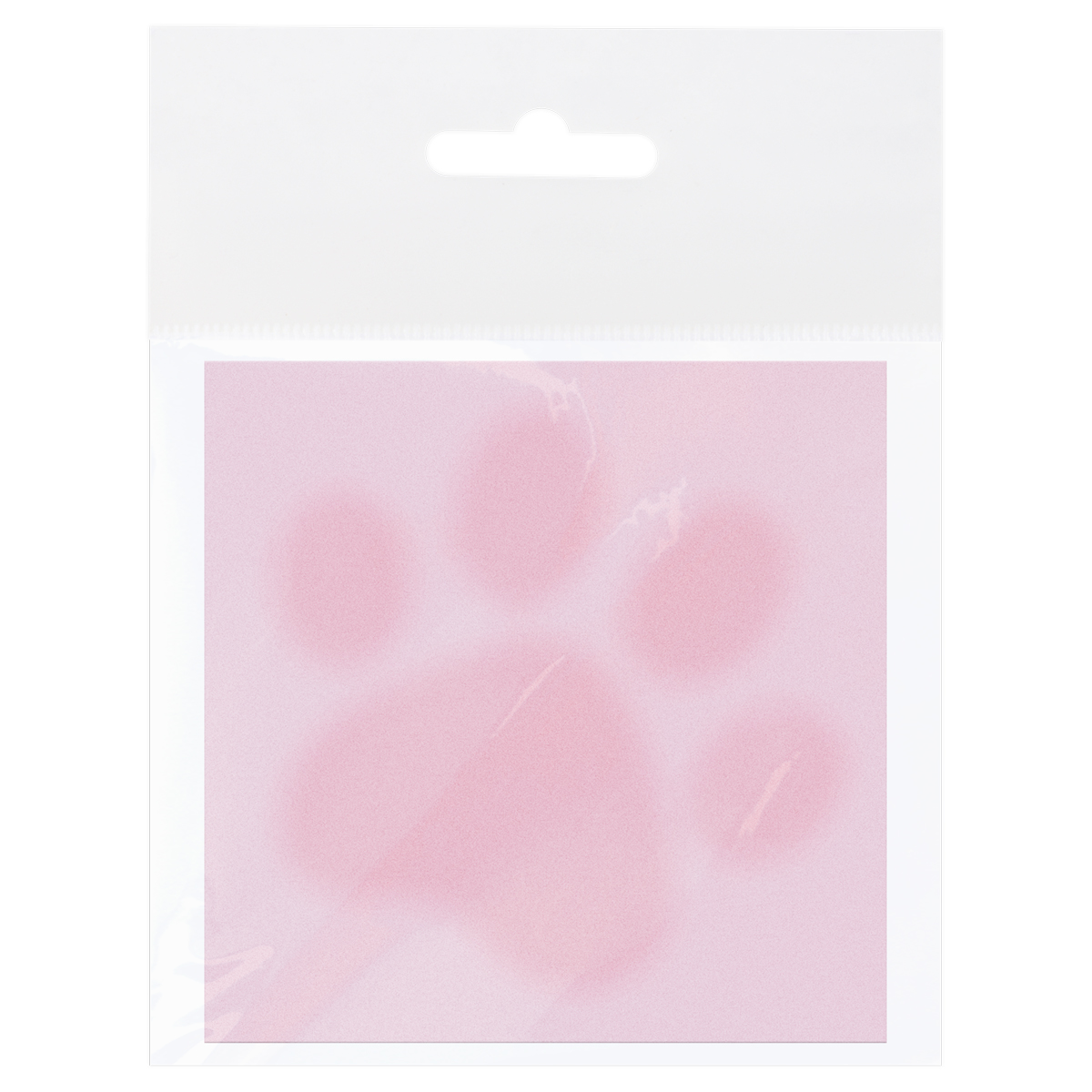 Блок для записей MESHU "Paw", 8,5*8,5см, 100л., на склейке