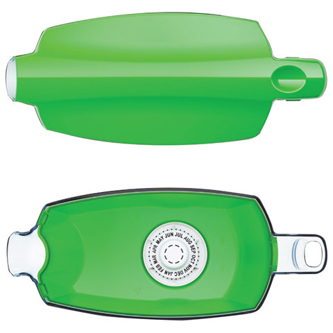 Кувшин-фильтр для очистки воды АКВАФОР "Лайн" модель P83B15N, 2,8 л, со сменной кассетой, зеленый