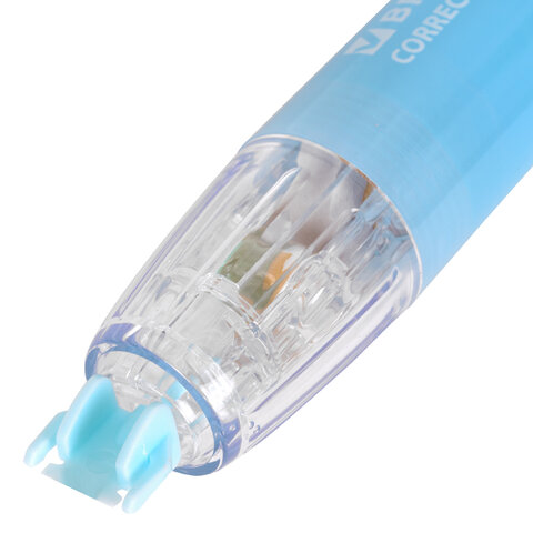 Корректирующая лента BRAUBERG PASTEL 360, 5 мм х 6 м, ассорти, автоматическая, блистер