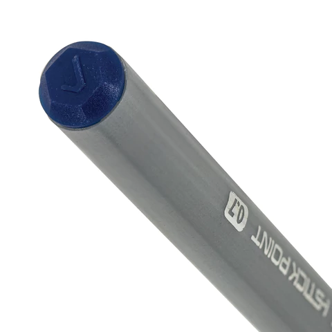 Ручка шариковая с грипом BRAUBERG "i-STICK POINT", СИНЯЯ, корпус серый, игольчатый узел 0,7 мм