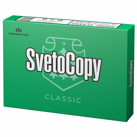 Бумага офисная А4, Svetocopy, 80г/м2, 500л., 146% белизна